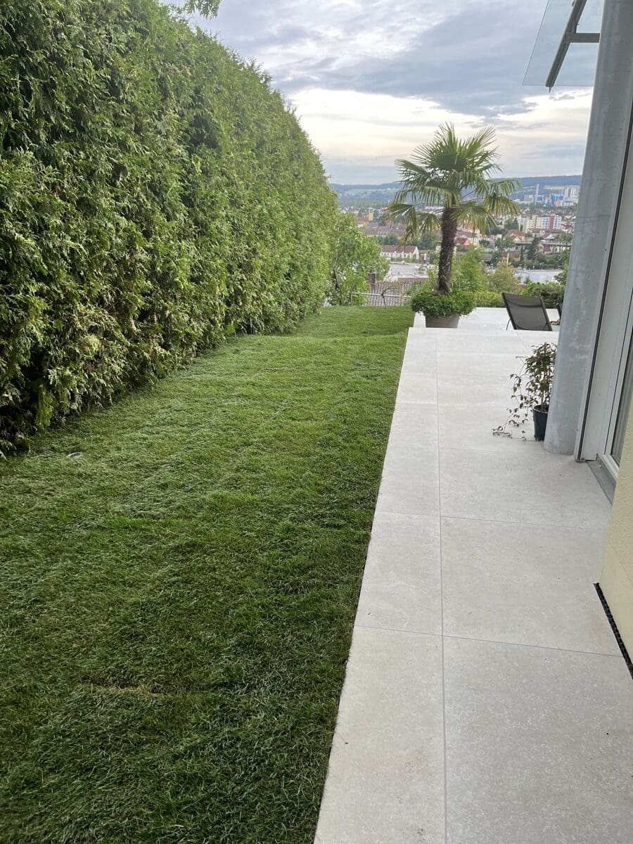 Neugestaltung Einer Terrasse Mit Pool