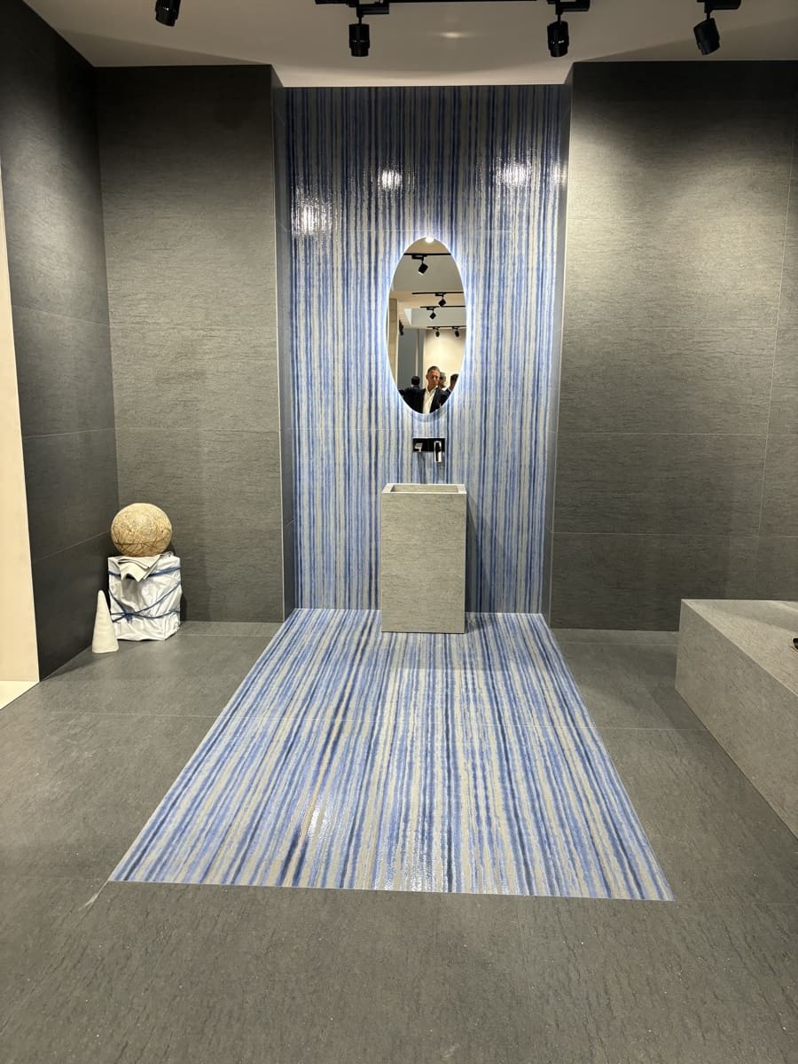 Foto von der Fliesenfachmesse Cersaie 2024